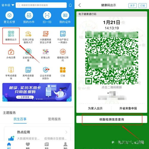 春节返乡，轻松查核酸！爱山东APP上线核酸检测信息服务